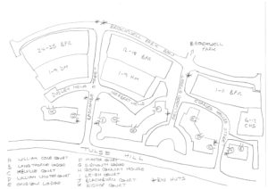 Map of Brockwell Gate